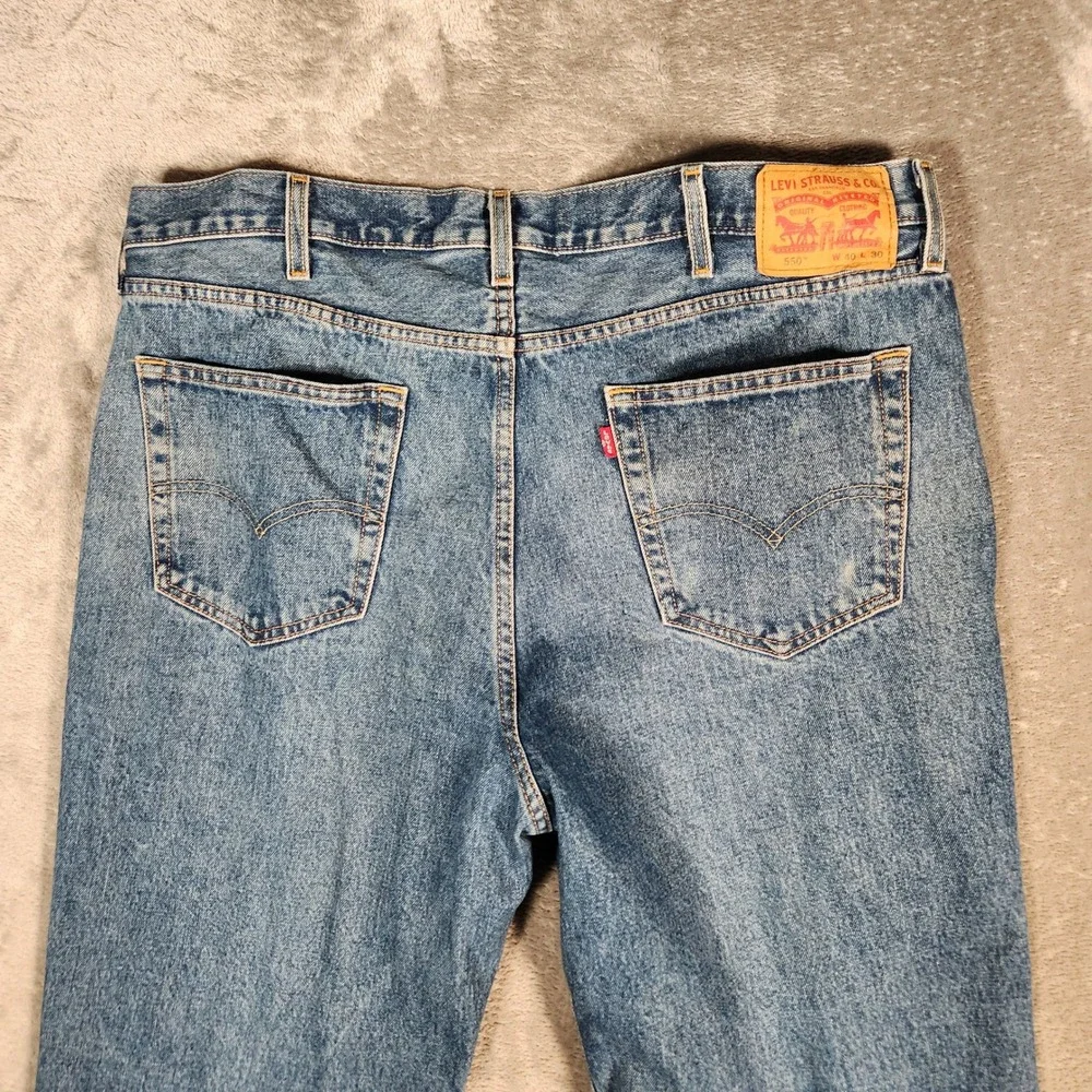 Levi's 505 Jeans‎ Men's 40X30 Blue Straight Leg Classic Fit